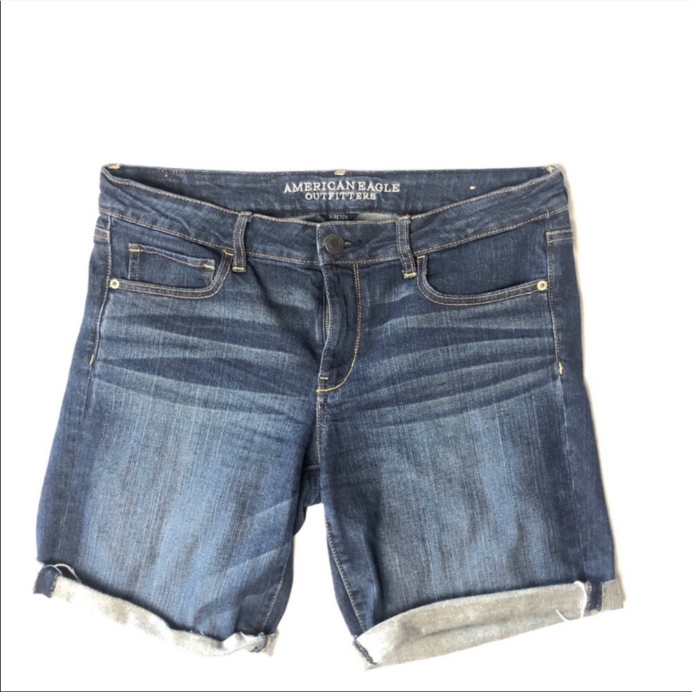 American Eagle skinny Bermuda shorts stretch 14